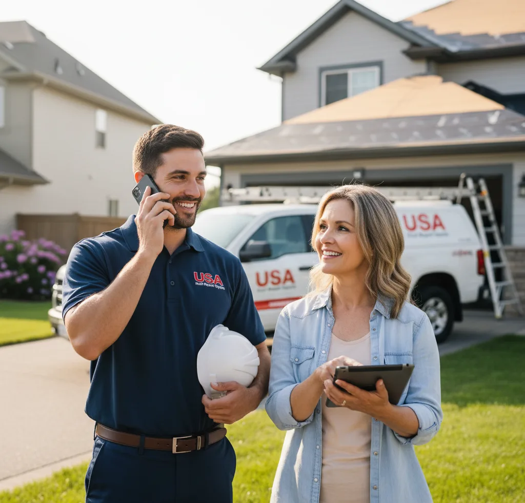 USA Roof Repair Experts customer support in Robert Lee